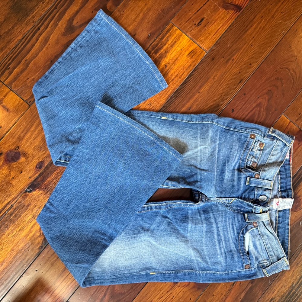 True Religion Blue Denim Jeans